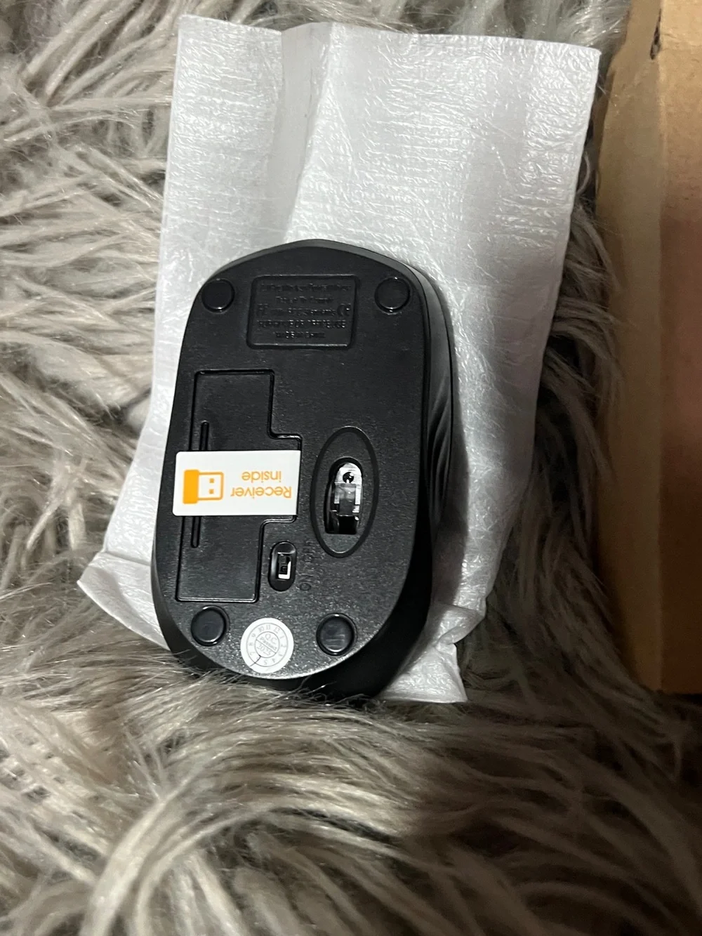Wireless Optical Mouse - Black